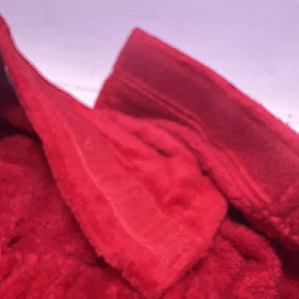 sauna pareo/ bath wrap approximately 30 inches long red